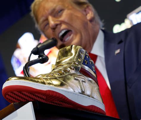 what company made trump sneakers.